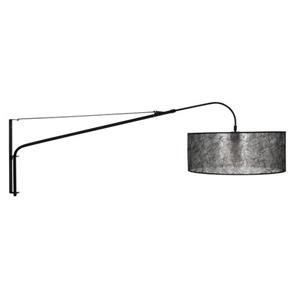 Steinhauer Wandlamp Met Lange Arm Zwarte Kap  Elegant Classy Wit