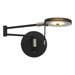 Steinhauer Wandlamp turnound | 1-lichts | draai-&kantelbaar | 62x20x17 cm | design