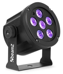 BeamZ Retourdeal -  SlimPar30 blacklight Par spot met 6x 2W LED's