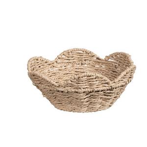 Leen Bakker Mand Maureen - naturel - touw/papier - 10xØ22 cm