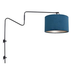 Steinhauer Wandlamp Linstrom | 1 lichts | E27 | blauw&zwart