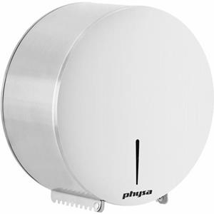 physa Toilettenpapierhalter Toilettenpapierspender Klopapier Silber Edelstahl 260 mm - Silbern