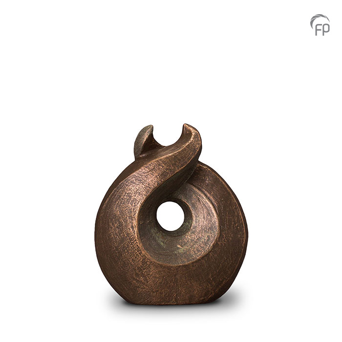 Geert Kunen design urnen Keramiek urn Licht door Geert Kunen (1000ml)