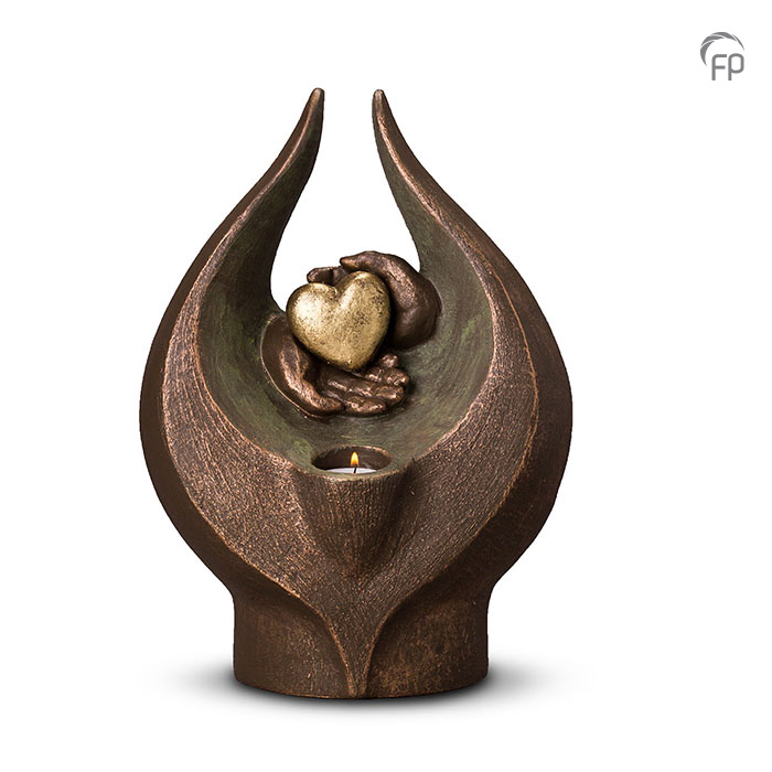 Geert Kunen design urnen Keramiek urn Gevoelens + waxinehouder (3500ml)