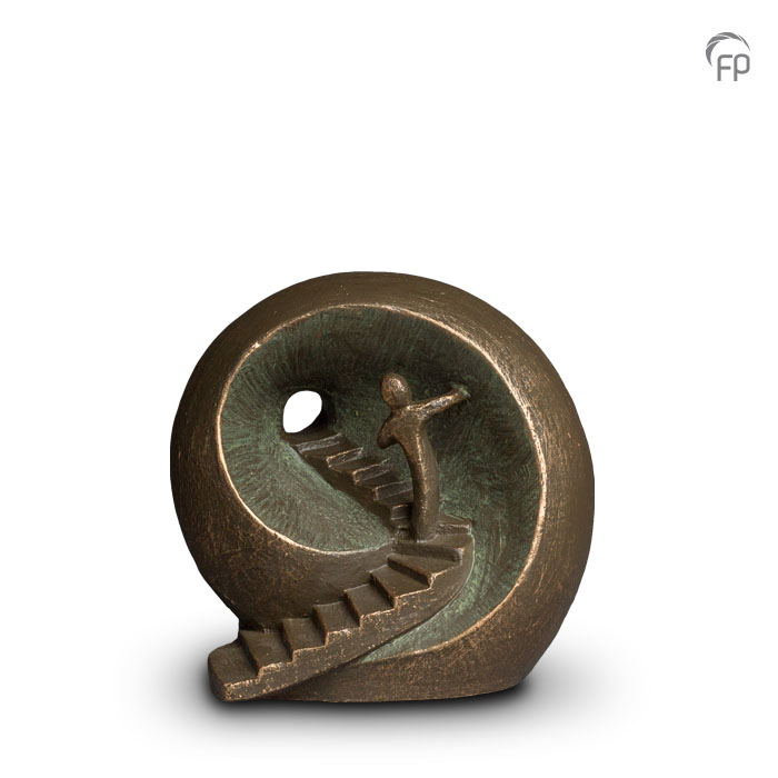 Geert Kunen design urnen Keramiek urn Naar Het Licht door Geert Kunen (1000ml)