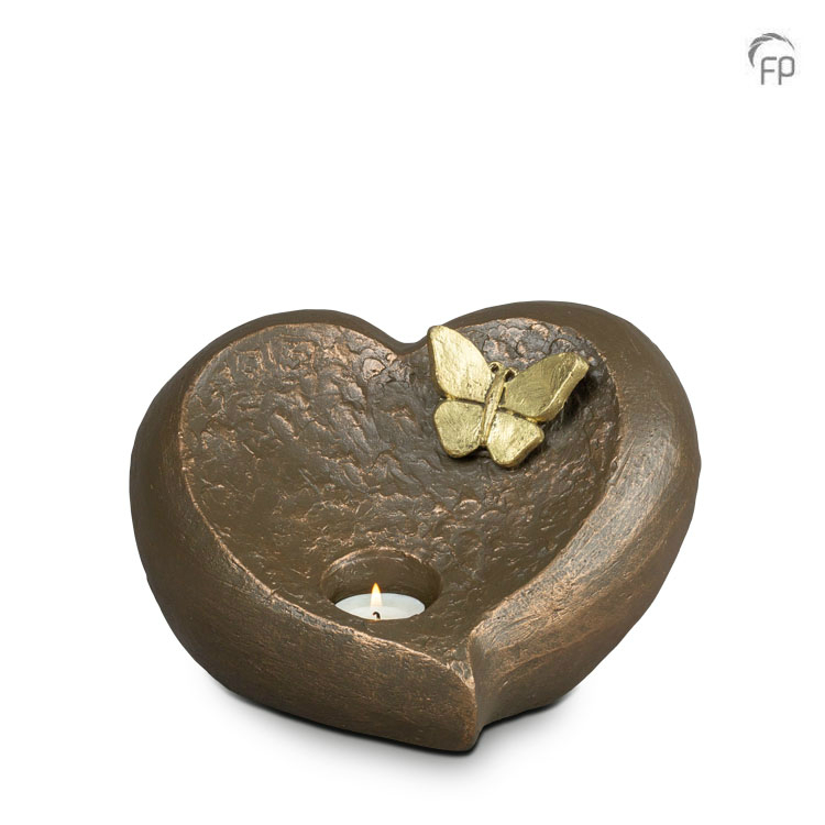 Geert Kunen design urnen Keramiek urn Onontkoombaar Afscheid + waxine (3000ml)