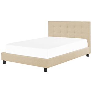 Waterbed stof beige 180 x 200 cm LA ROCHELLE