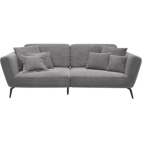 set one by Musterring Big-Sofa "SO 4500", Füße in zwei Farben, wahlweise mit Kopftütze, Breite 260cm
