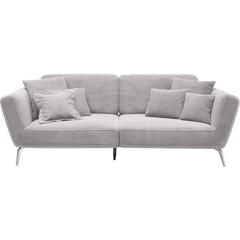 set one by Musterring Big-Sofa "SO 4500", Füße in zwei Farben, wahlweise mit Kopftütze, Breite 260cm