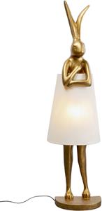 Vloerlamp Animal Rabbit Gold/White 150cm