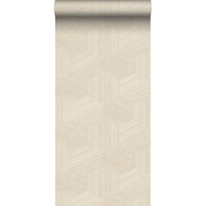 Origin Wallcoverings Eco-texture Vliesbehang Grafisch 3d Motief Lichtbeige