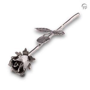 Gedenkartikelen Een roos in bloei, symbool van de liefde (38cm)