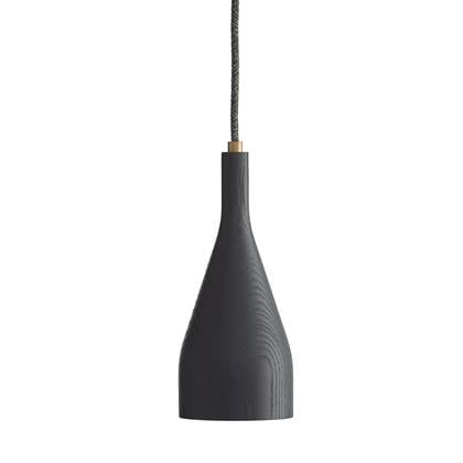 Hollands Licht Timber hanglamp small Ã6.8 zwart essen