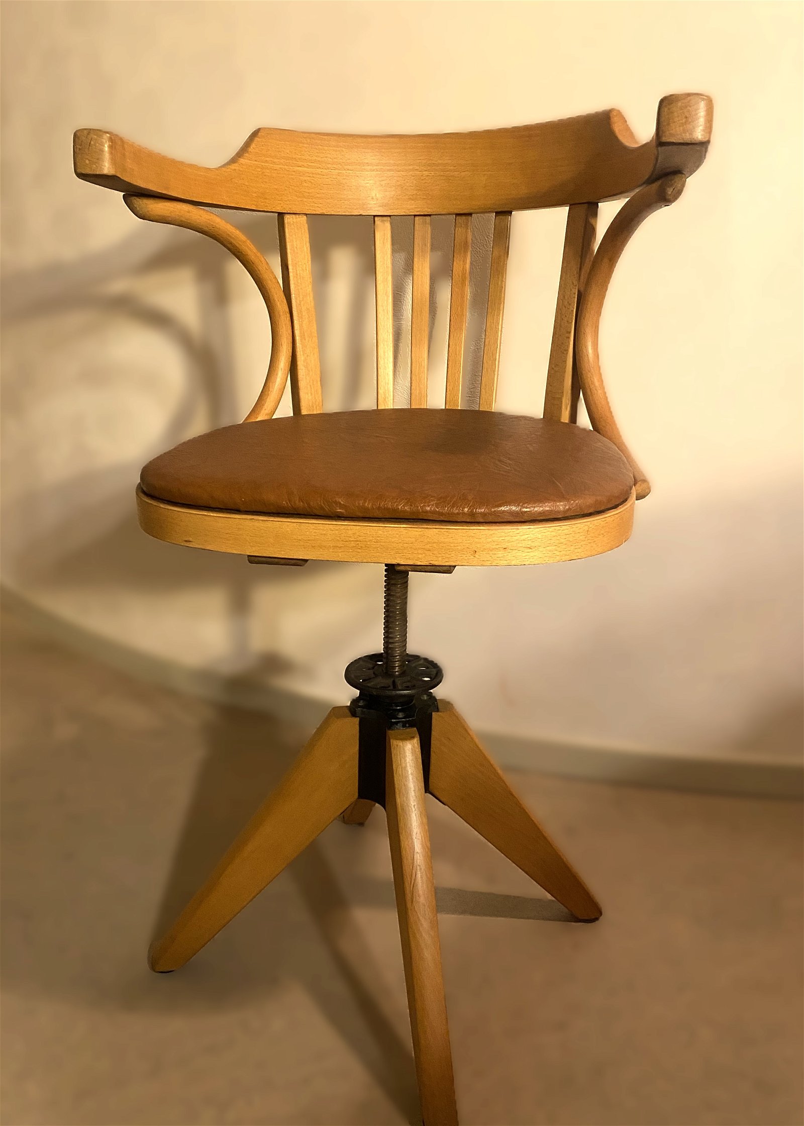 Whoppah Baumann Nr 152 G stoel Wood - Tweedehands