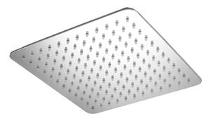 Xenz Pure Regendouche inbouw vierkant met afgeronde hoeken 23x23x2 cm chroom