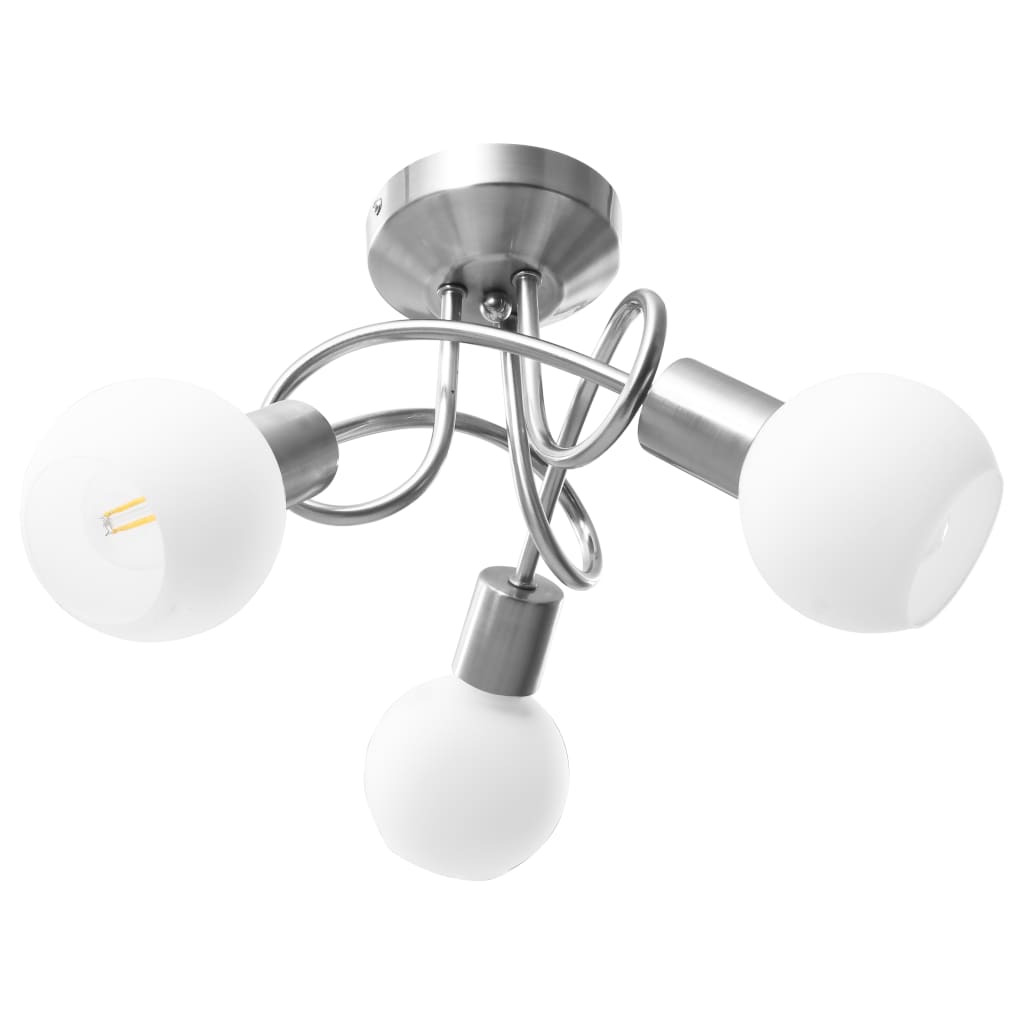 Bonnevie - Deckenleuchte mit Keramik-Lampenschirmen für 3 E14 Glühlampen vidaXL538320