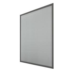 Ecd germany 2-pack Vliegenhorren Met Aluminium Frame - 130 X 150 Cm - Grijs