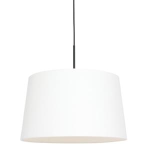 Steinhauer Hanglamp Met Linnen Witte Kap  Sparkled Light Wit