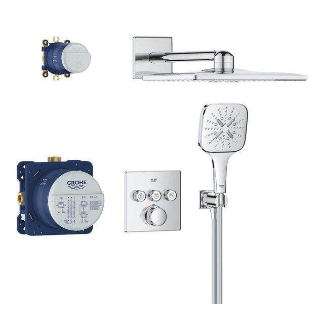 Grohe Grohtherm smartcontrol Perfect showerset compleet chroom 34864000