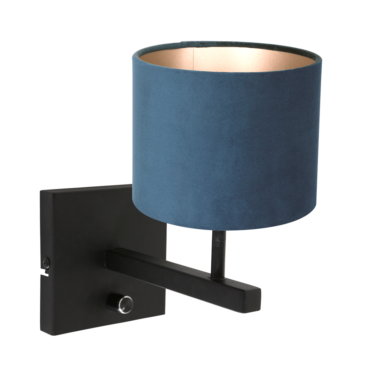 Steinhauer Tafellamp Ancilla | 1-lichts | g9 |Ø 17 cm | smoke&mat zwart