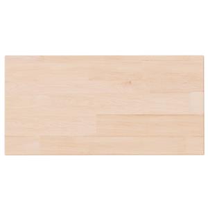 vidaXL Plank 40x20x1,5 cm onbehandeld massief eikenhout
