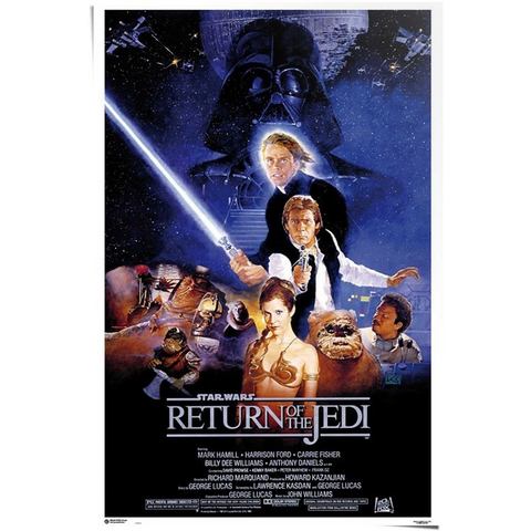 Reinders! Reinders Poster "Star Wars - return of the Jedi"