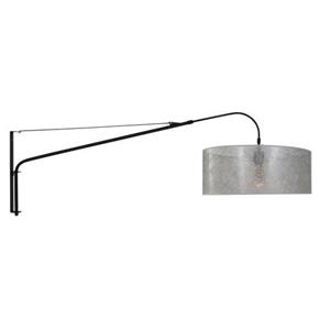 Steinhauer Uitschuifbare Wandlamp Met Zilveren Kap  Elegant Classy Transparant