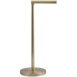 MSV Wc/toiletrolhouder Reservoir - Metaal - Goud - 54 Cm - 4 Rollen