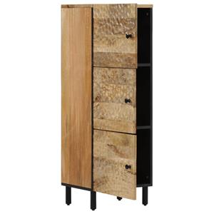 vidaXL Hoge kast 40x33x110 cm massief mangohout