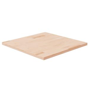 Bonnevie - Tischplatte Quadratisch 60x60x2,5 cm Eichenholz Unbehandelt vidaXL95082
