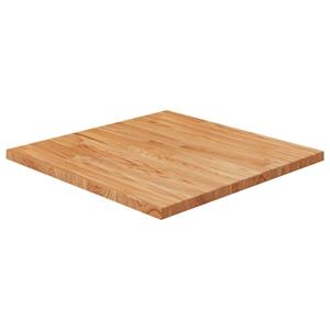 Bonnevie - Tischplatte Quadratisch Hellbraun 60x60x2,5cm Behandelte Eiche vidaXL13012