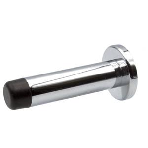 Merkloos Deurstopper Chroom - 70mm - Wandbevestiging