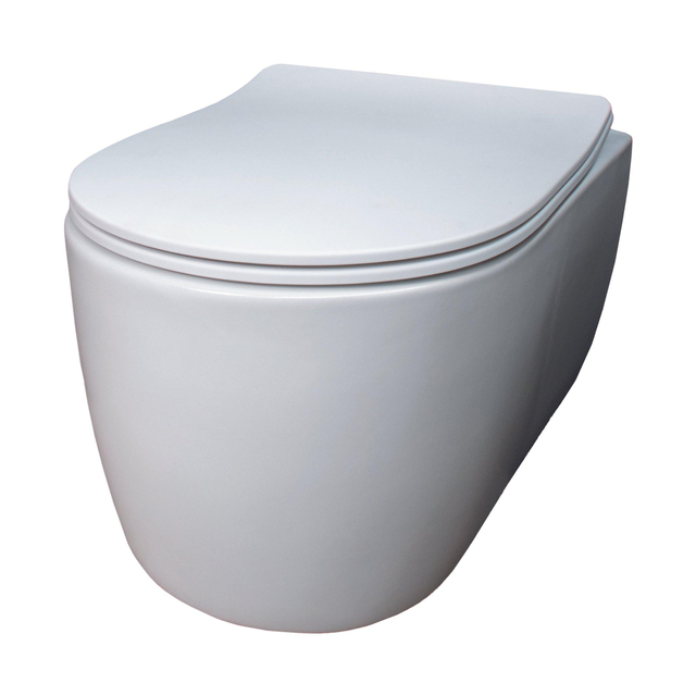 Qisani Alfa Comfort toiletzitting softclose en quickrelease mat wit 400360