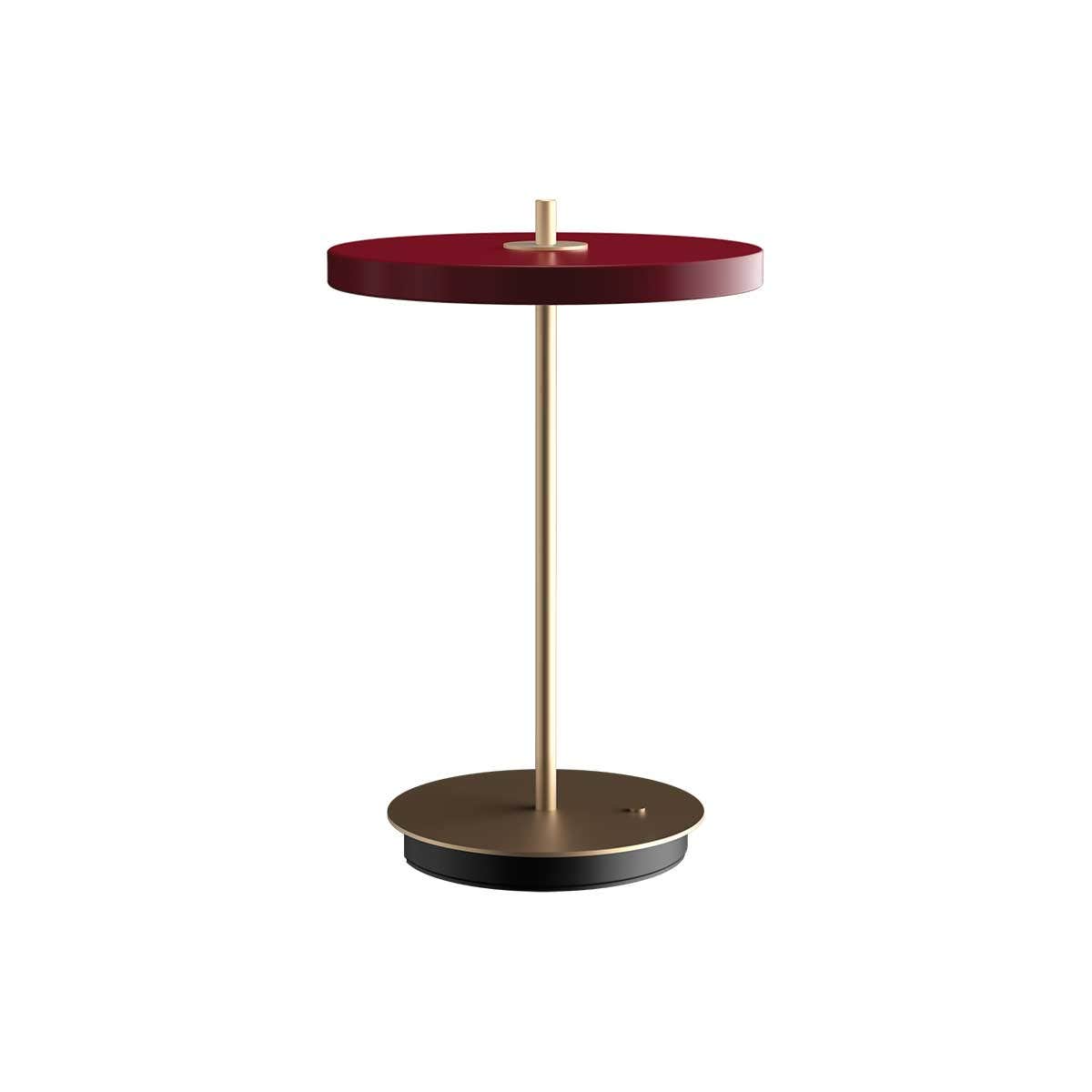 Umage Asteria Move tafellamp ruby red - Ø 20 x 31 cm