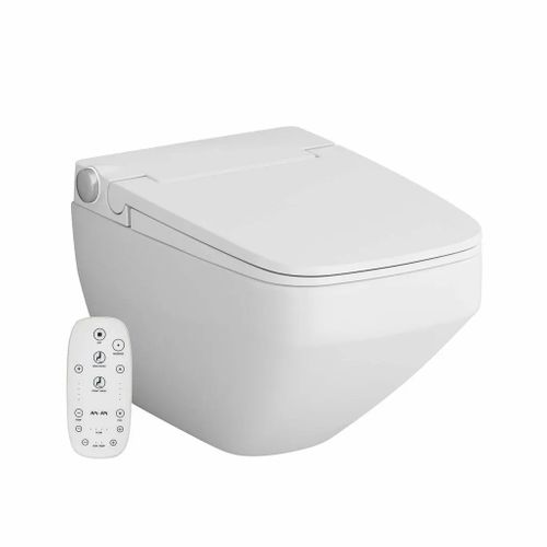 CCCPA1700SC Inspire V2.0 FlashClean Wand-WC spülrandlos mit TouchReel elektronischem E-Sitz, Sitzheizung und Beleuchtung - Weiß - Am.pm