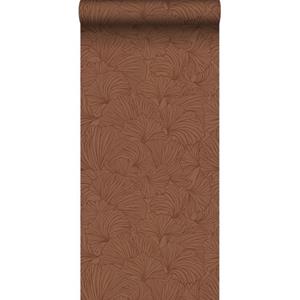 ESTAhome Behang Ginkgo Bladeren Terracotta - 0.53 X 10.05 M - 139617