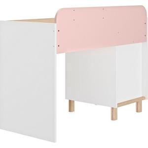 Gami Schreibtisch "Romy", (1 St.), Elegantes Design für eine sanfte und feminine Atmosphäre.