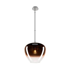 SLV Pendelleuchte Pantilo Convex 40 in Kupfer und Chrom E27