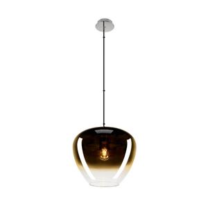 SLV Pendelleuchte Pantilo Convex 40 in Gold und Chrom E27