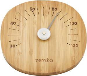 Rento Bamboe Sauna Thermometer