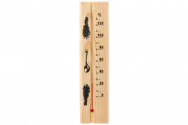 Sauna Thermometer hout