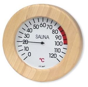 Thermometer rond hout