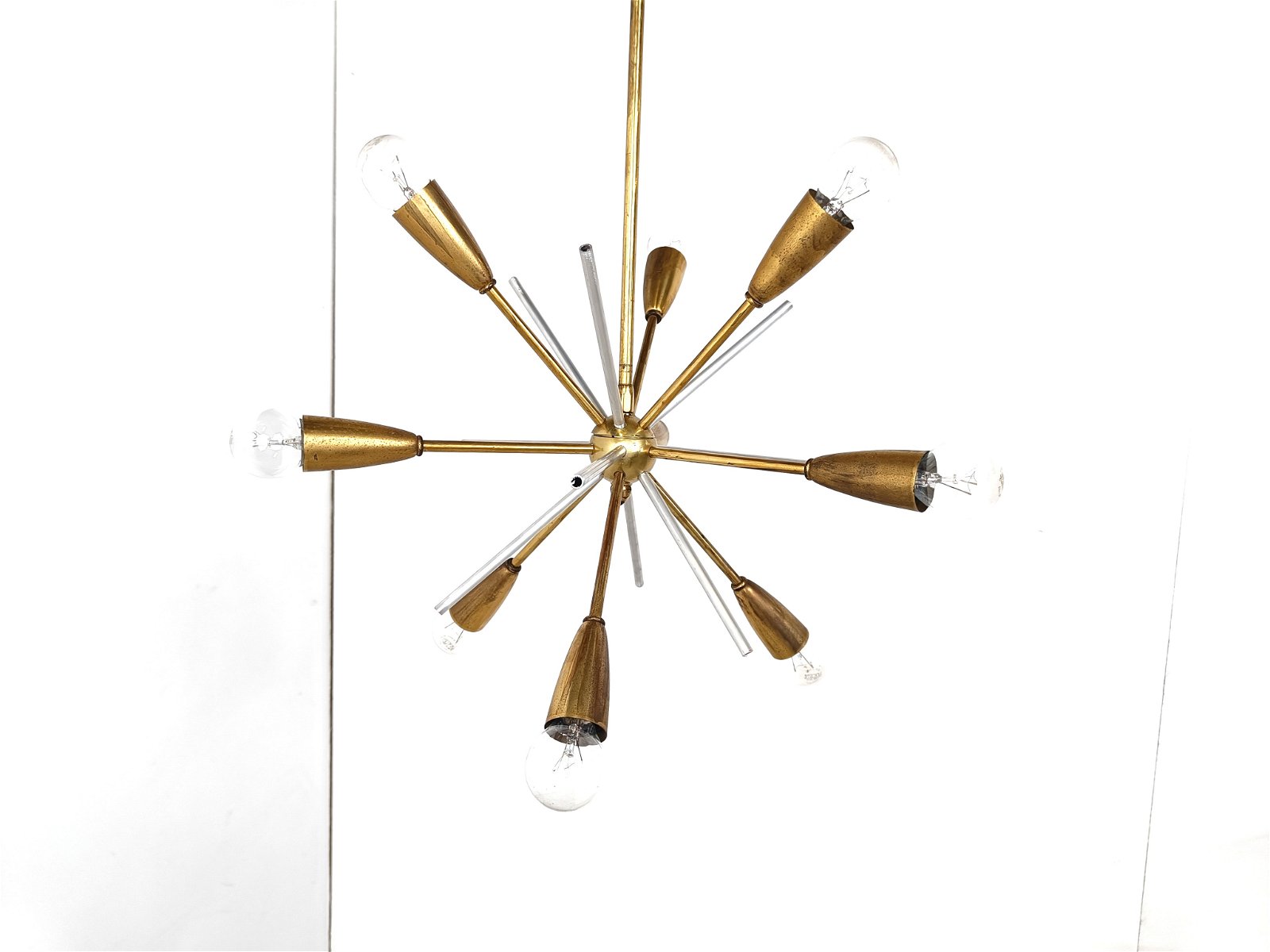 Whoppah Vintage sputnik chandelier Brass - Tweedehands