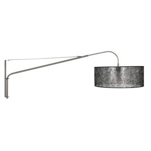 Steinhauer Uitschuifbare Wandlamp Met Zwarte Kap  Elegant Classy Transparant