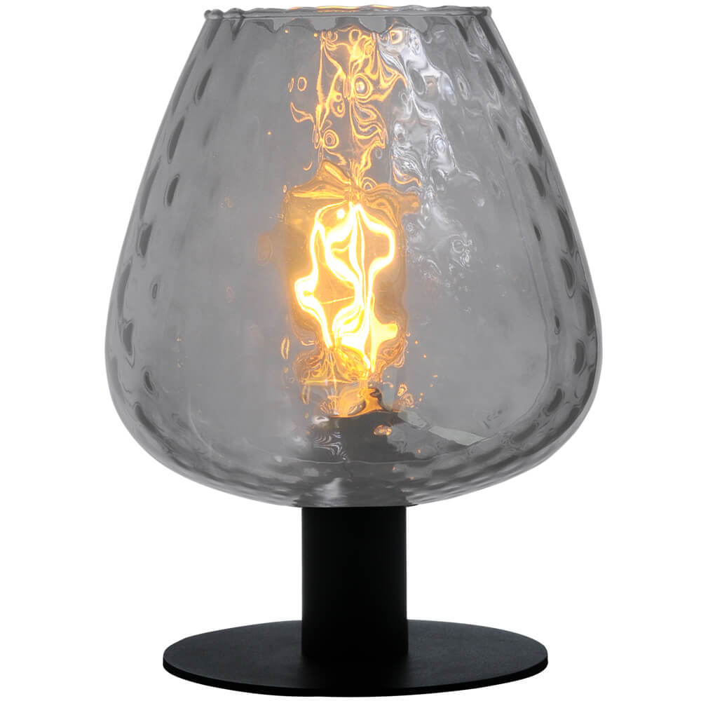Masterlight Tafellamp Porto met Diamond smoke glas 4711-05-05-05-5