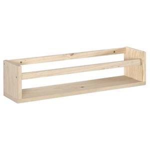 Wandregal aus massiver Kiefer - L60 x H15 cm - Holz - Calicosy