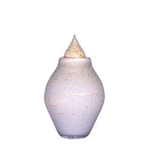 Urnwebshop Middelgrote Glazen Urn Amfora Nevellicht (2 liter)