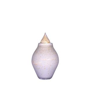 Urnwebshop Glazen Mini Urn Amfora Nevellicht (0.2 liter)