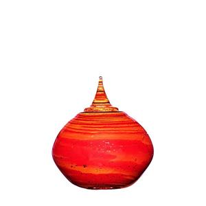 Urnwebshop Glazen Mini Urn Amfora Zonnester (0.2 liter)