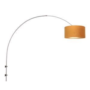 Steinhauer Wandlamp Sparkled light | 1-lichts | draai-&kantelbaar | E27 | 30x150 cm | goud&staal